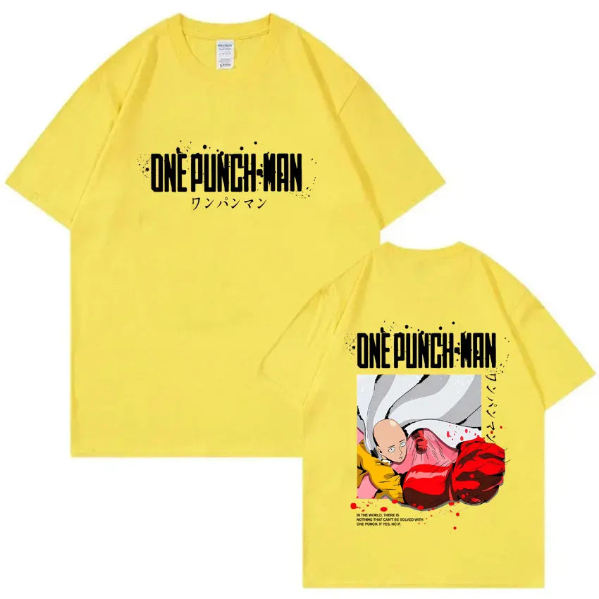 One Punch Man Saitama Print T-shirt